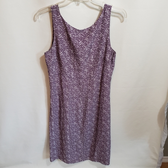 J. Crew Dresses & Skirts - J CREW Vintage Y2K Sleeveless V-back Purple Dress Size 8